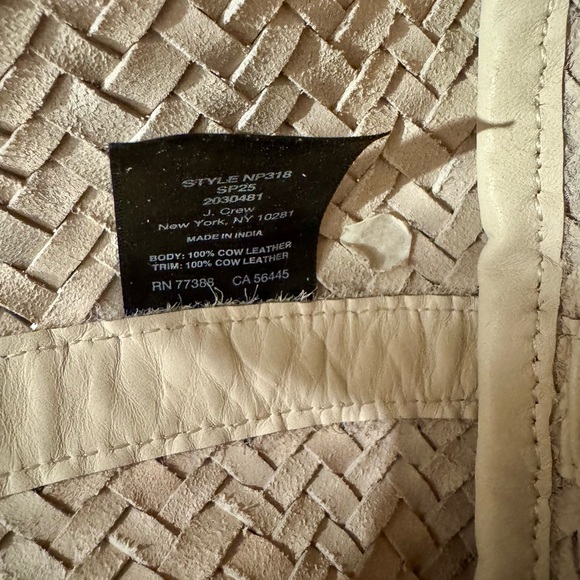 Madewell Leather Woven Tote - Picture 5 of 5